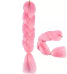 CODA'S Hair Jumbo Braid Műhaj 200cm, 165gr/csomag - Világos Rózsaszín