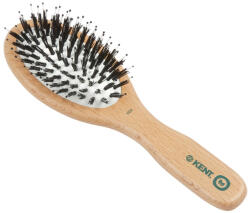 Kent Small Cushion Vegan Bristle Nylon Mix Hairbrush