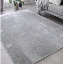 Budapest Carpet Den olívia szürke puha szőnyeg 80szett=2dbx80x150+80x250cm-hátul gumis (800818)