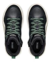 GEOX fiú sportcipő, 304070525, Ekobőr, 31 EU, Fekete (0000304070525_31)