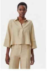 KAOS Női blúz, Kaos, 305299017, Len, Poliészter, 42, Bézs (0000305299017_42)