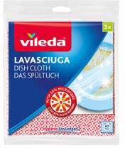 Vileda Mosogatókendő, 50% mikroszállal, 3 db, (KHTV71) (KHTV71)