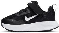 Nike Nike, WearAllDay hálós sneaker tépőzárral CJ3818, Fekete/Fehér, 22 EU (CJ3818-002-6C)
