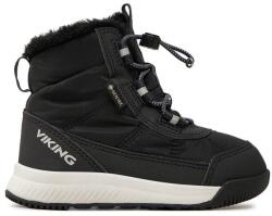 Viking Gyerek csizma, Viking, 89057, Ekobőr, Fekete, 28 EU (0000303989057-28)