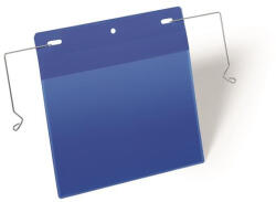 DURABLE Logisztikai zseb, A5, fekvő, DURABLE, dróttal, sötétkék (DB175207) (175207)