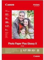 Canon PP-201 Fotópapír, tintasugaras, A3+, 260 g, extra fényes, CANON (LCPP201A3) (LCPP201A3)