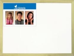 Victoria Fehértábla, nem mágneses, 30x40 cm, fa keret, (VVI1) (VVI1)