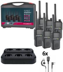Albrecht TecTalk Worker 3 professzionális PMR adóvevő rádió 3 pár (ALA-512-999)