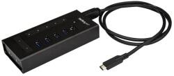 StarTech 7 portos USB 3.0 Hub Fekete