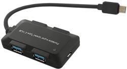 Qoltec USB 3.1 Type C / 4x USB 3.0 A USB Hub