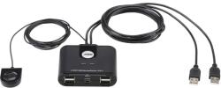 ATEN Превключвател aten us224, 2 компютъра към 4 usb периферни устройства (aten-us224-usb) - Allstore