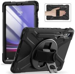 Gigapack GP-152730 Védő Tok - Samsung Galaxy Tab S9 FE, Ütésálló, 360 Fokos, Fekete