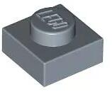 LEGO® 3024c55 - LEGO homokkék lap 1 x 1 méretű (3024c55)