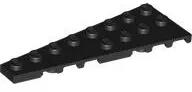 LEGO® 3544c11 - LEGO fekete lap 8 x 3 méretű bal oldalán lecsapott (3544c11)