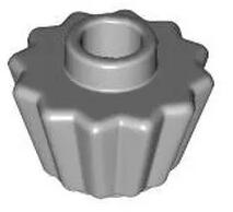 LEGO® 79743c86 - LEGO világosszürke minfigura muffin sütőforma (79743c86)