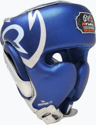 Rival Cască de box Rival RHG100 Professional Headgear blue/silver