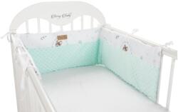 Berry Baby Berry Baby Rácsvédő - 210 cm, Menta Minky, Pöttyös Őzike