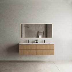 MARMY CODE 160x46x50 DUPLA függesztett alsószekrény, 4 fiók, laminált (mosdó nélkül) Honey Oak 20 40 24 16 00 85 (20 40 24 16 00 85)