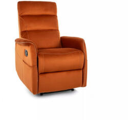 Signal Solon M Velvet Masszázs Relax Fotel Fahéjbarna (SOLONMVCY)