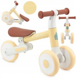 MoMi Futóbicikli MoMi Dex 6" Barna, Sárga (ROBI00071)