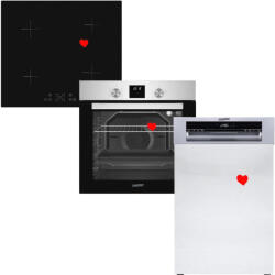 HOMEFORT HOMEFORT HSB64DGX Beépíthető Sütő + HOMEFORT HFBI64T0B Beépíthető Indukciós főzőlap + HOMEFORT HMGF0421DS Beépíthető mosogatógép (HSB64DGX + HOMEFORT HFBI64T0B + HMGF0421DS) - onlinemarkaboltok
