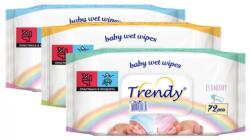 Trendy Șervețele umede cu capac Trendy - 72 buc, sortiment (171)