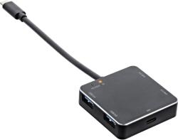 InLine Hálózati Csatlakozó USB 3.2 Gen 1 3.1 Gen 1 Type-A 5000 Mbit/s Fekete - fizz - 19 940 Ft