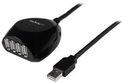 StarTech Portos USB 2.0 Hub Fekete