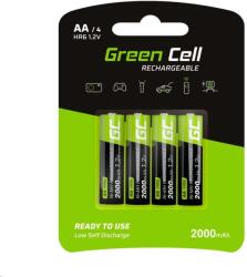 Green Cell 2000 mAh AA akkumulátor (4db/csomag) (GR02) (Green Cell GR02) (Green Cell GR02)