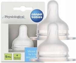 Canpol babies S-Shape XL cumisüveg cumi, gyors, 9m+, 2db (59/894)