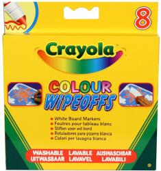 Crayola 8223 Lemosható vastag filctoll - Vegyes színek (8db) (8223) (8223)