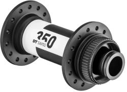 DT Swiss 350 első agy, 32H, tárcsafékes, (CenterLock), átütőtengelyes (15x100 mm), 137g, fekete