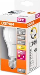 OSRAM Star+ 8, 5 W/827 60 E27 806 lumen fényérzékelős matt LED körte izzó (4058075428324) (4058075428324)