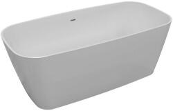 Radaway Jasmine 151x72 cm szabadon álló műmárvány kád, fehér 12602 (12602)