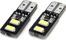 AMiO LED 12V 1, 64W 2x SMD fehér 5600k (foglalat w2, 1x9, 5d/ T10) kompatibilis CAN-BUS rendszerrel (AMI-01630) (AMI-01630)