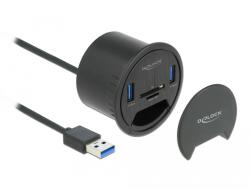 Delock USB-A Hub 2 Portos
