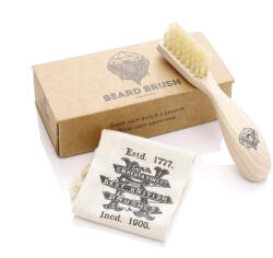 Kent Wooden Right Handed Beard Brush