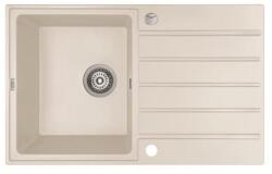 Laveo Margarita Gránit Mosogató - Egymedence Csepptálcás, Jázmin Sbm_J11T