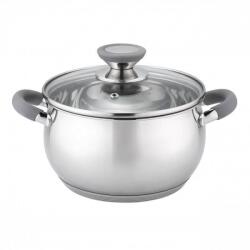 Voltz Oală Oliver Voltz OV51210N, Inducție, Mânere din silicon, Inox gri - 4.6 l