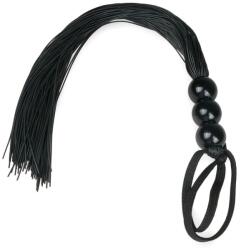 Easytoys Silicone Whip - szilikon korbács (fekete) - vagyaim