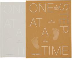 Printworks Printworks ONE STEP AT A TIME babanapló, narancssárga (PRPW00666)