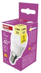 EMOS LED izzó Classic Mini Globe / E14 / 2, 5 W (32 W) / 350 lm / Meleg fehér - dellaprint - 614 Ft