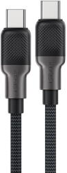 ACEFAST Cablu de incarcare, Type-C to Type-C, 60W, High-Speed Charging, 1.2m - (C10-03) - Black (KF2341008)
