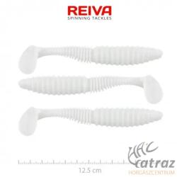 Reiva Zander Power Shad 12, 5cm Classic White - Fehér Reiva Gumihal (9901-201)