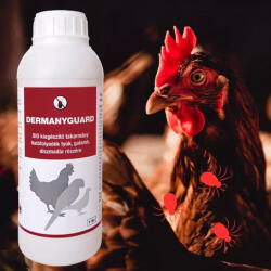 DermanyGuard bio lichid potabil împotriva păduchilor roșii ai păsărilor (acarieni) 1000 ml