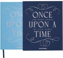 Printworks Jurnal pentru amintiri ONCE UPON A TIME, albastru, Printworks (PRPW00665)