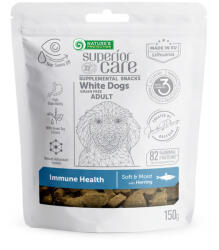 Nature's Protection Superior Care Recompense pentru caini Nature s Protection Superior Care White Dogs Immune Health cu hering 150 gr