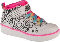 Skechers Gyerek gyalogló cipő, Sport Court 92 - Color Me Kicks 33 fehér