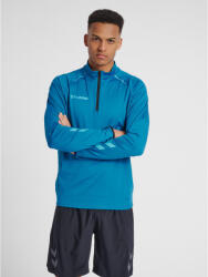 Hummel Pulóver Hummel Half Zip hmlAUTHENTIC Pro 2XL kék|türkíz