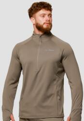 GymBeam Hanorac de alergare 1/2 Zip Pulse Vetiver S